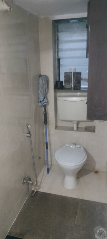Bathroom in 1 RK Apartment at Adarsh Nagar Society, Worli – for Rent
