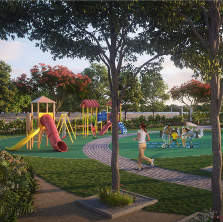 Garden, adarsh-savana  3581 Sq.Ft. Plot In Meenakunte Bangalore 8936627