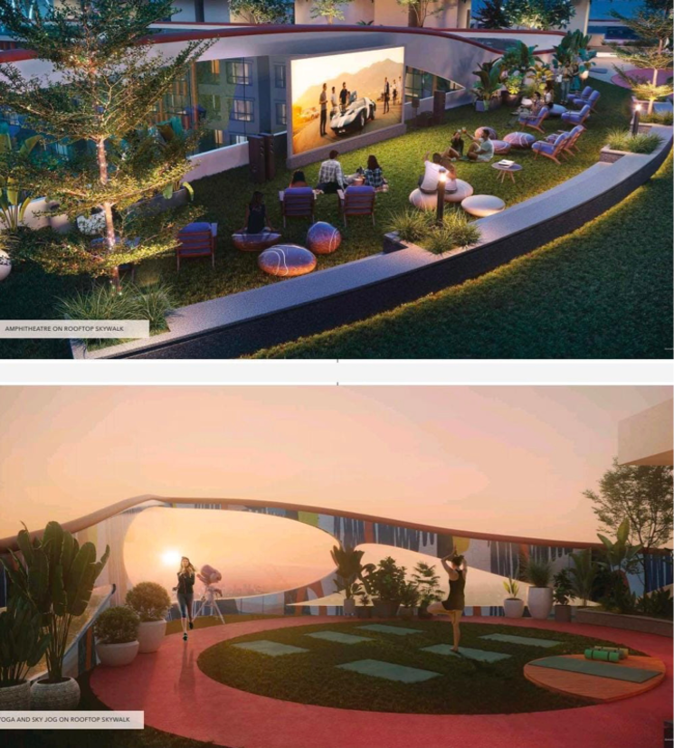 Exterior View, siddha-sky-phase-3 2 Bedroom 717 Sq.Ft. Apartment In Sion East Mumbai 8936675