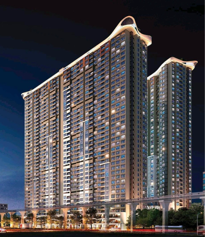 2 BHK Apartment For Sale in Siddha Sky Phase 3