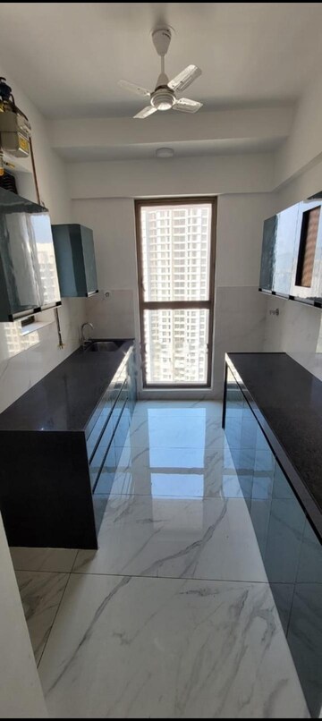 Kitchen in 1 BHK Apartment at Ashar Axis, Majiwada – for Rent