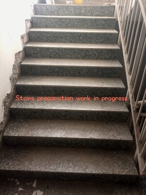 Staircase in 3.5 BHK Apartment at KLJ Greens, Sector 77 – for Sale