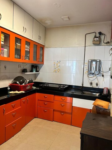 Kitchen in 2 BHK Apartment at BU Bhandari Kaasp Countyy, Wakad – for Rent