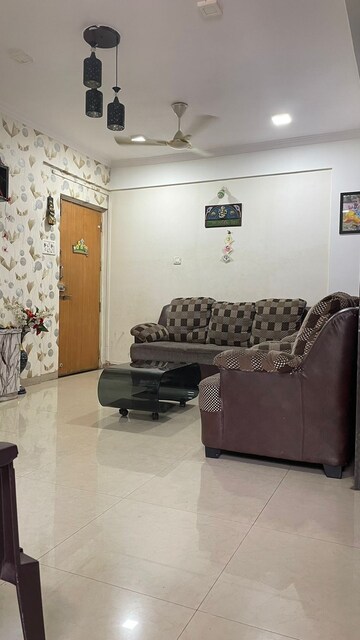 Living Room in 2 BHK Apartment at BU Bhandari Kaasp Countyy, Wakad – for Rent