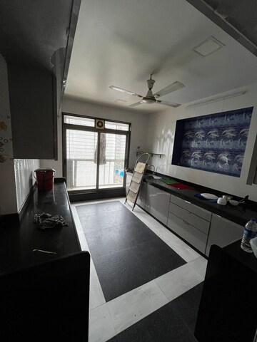 Kitchen in 3 BHK Apartment at Kamala New Apsara, Khar West – for Rent