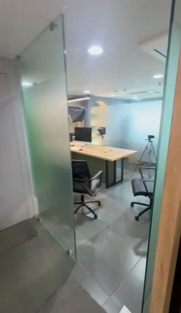 Bathroom in  Office Space at Navratna Corporate Park, Ashok Vatika – for Rent