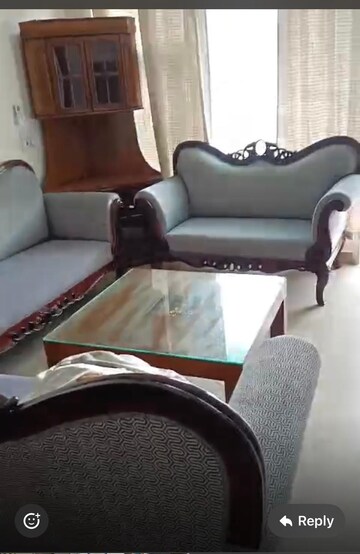 Living Room in 3 BHK Builder Floor at RWA Hauz Khas Block C 5, Hauz Khas – for Rent