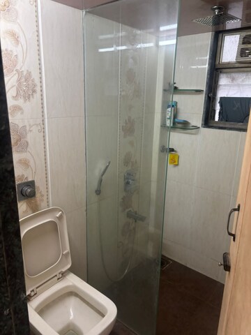 Bathroom in 2 BHK Apartment at Wild Wood Park, Versova – for Rent