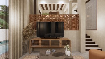 Living Room in 3 BHK Villa at Assagao – for Sale