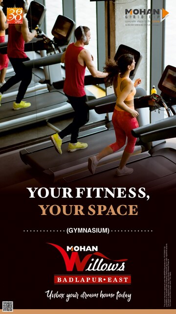 Gym in 2 BHK Apartment at Mohan Willows, Badlapur East – for Sale