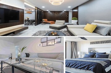 Team Area in 4 BHK Apartment at Suncity Platinum Towers, Sector 28 – for Rent