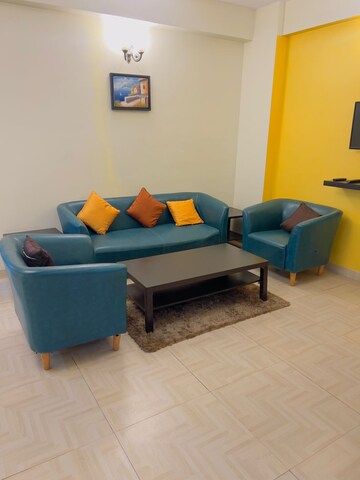 Living Room in 2 BHK Apartment at Vasant Kunj – for Rent