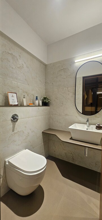 Bathroom in 3 BHK Apartment at Venkatesh Skylife, Vadgaon Budruk – for Sale