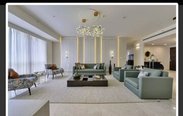 Living Room in 4 BHK Villa at Prestige White Meadows, Whitefield – for Sale