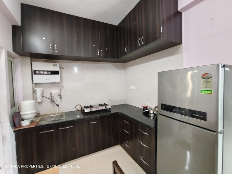 Kitchen, undera 1 Bedroom 1000 Sq.Ft. Apartment In Undera Vadodara 8937041