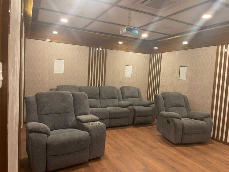 Living Room, meenakshi-bamboos 4 Bedroom 5000 Sq.Ft. Villa In Gachibowli Hyderabad 8937020