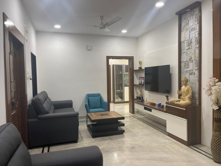 Living Room, meenakshi-bamboos 4 Bedroom 5000 Sq.Ft. Villa In Gachibowli Hyderabad 8937020