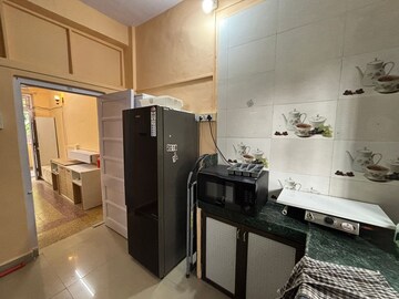 Kitchen in 1 RK Apartment at Khar West – for Rent