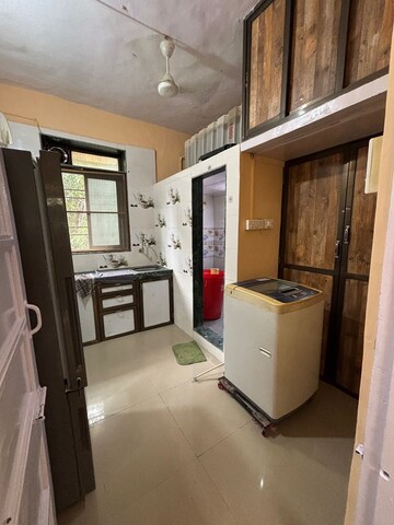 Kitchen in 1 RK Apartment at Khar West – for Rent