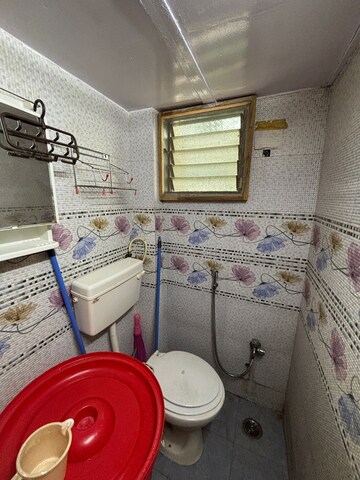 Bathroom in 1 RK Apartment at Khar West – for Rent