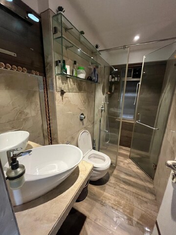 Bathroom in 2 BHK Apartment at Khar West – for Rent