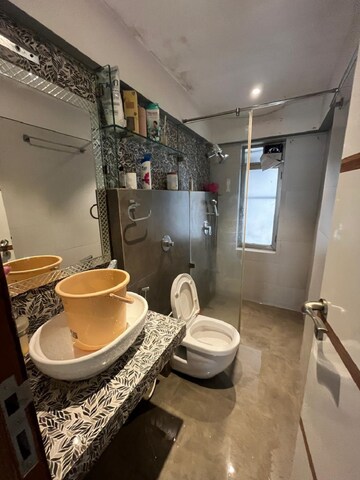 Bathroom in 2 BHK Apartment at Khar West – for Rent