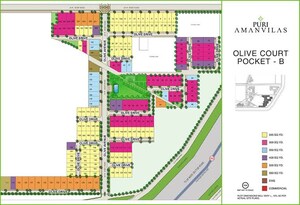  Plot – Exterior View View at Puri Aman Vilas, Sector 89 - for Sale