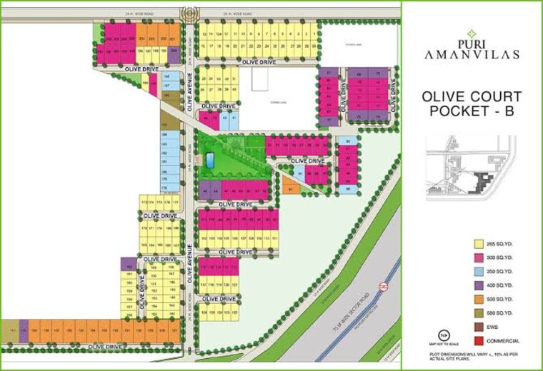 Exterior View, puri-aman-vilas  268 Sq.Yd. Plot In Sector 89 Faridabad 8937092