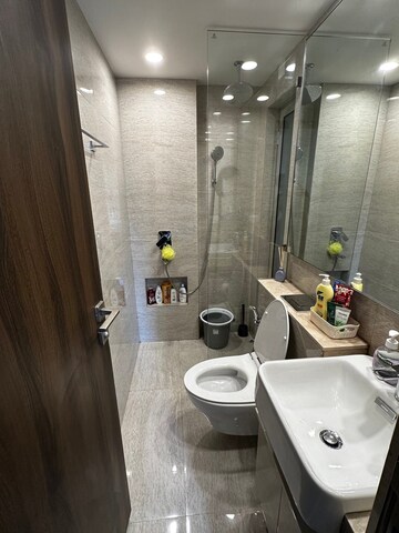 Bathroom in 2 BHK Apartment at Hiranandani Castle Rock, Powai – for Sale
