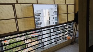 Balcony in 2 BHK Apartment at GH-7 Crossings Republik, Vijay Nagar – for Sale
