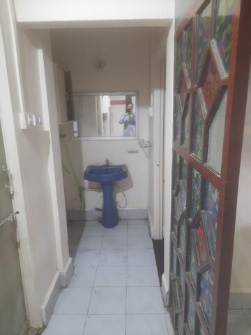 Bathroom in 2 BHK Apartment at Brahma Baug, Sopan Baug – for Rent