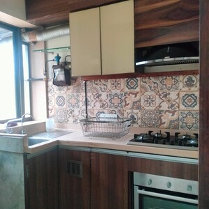 Kitchen in 2 BHK Apartment at Oshiwara Mhada, Andheri West – for Sale
