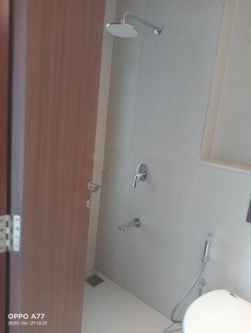 Bathroom in 3 BHK Apartment at Majiwada – for Rent