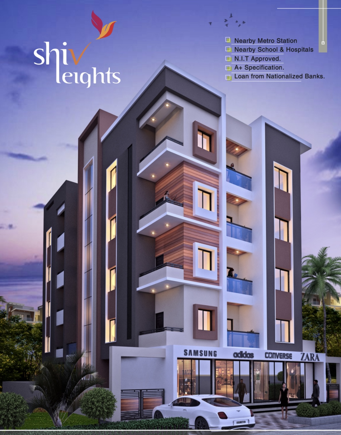 2 BHK Apartment For Sale in Shiv Heights 