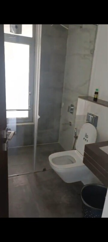 Bathroom in 1 BHK Apartment at Piramal Revanta, Mulund West – for Rent