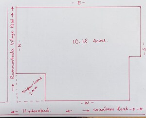  Land – Map Location View at Amangal - for Sale