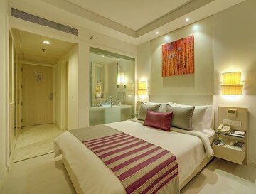 Bedroom in 4 BHK Builder Floor at Vasant Vihar – for Rent
