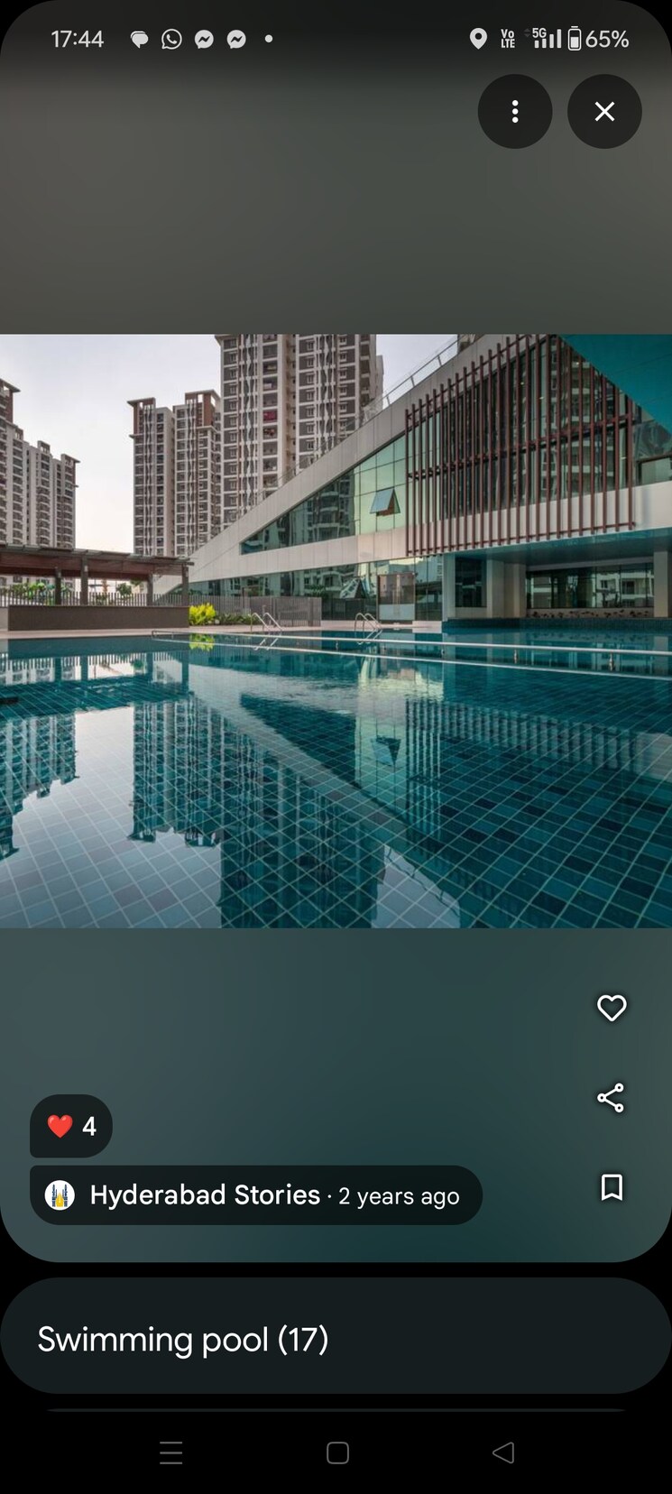 Exterior View, aparna-serene-park 2 Bedroom 1295 Sq.Ft. Apartment In Kondapur Hyderabad 8937286