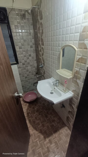 Bathroom in 3 BHK Apartment at Tulip Garden Baner, Baner – for Rent