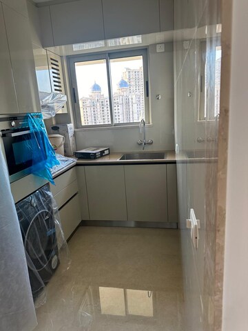 Bathroom in 1 BHK Apartment at Hiranandani Highland, Powai – for Rent