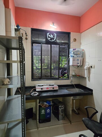 Kitchen in 1 BHK Apartment at Soham Heights, Airoli Sector 19 – for Rent