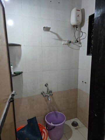 Master Bedroom in 1 BHK Apartment at Soham Heights, Airoli Sector 19 – for Rent