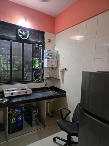 Kitchen in 1 BHK Apartment at Soham Heights, Airoli Sector 19 – for Rent