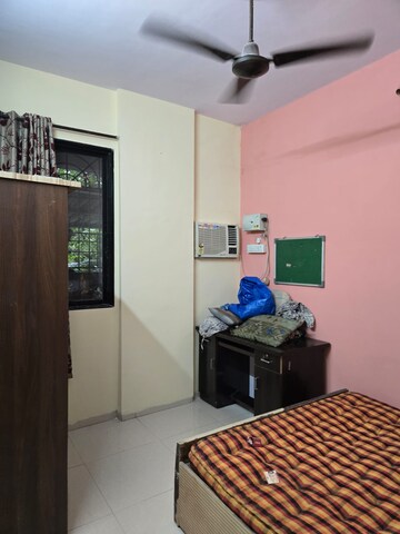 Living Room in 1 BHK Apartment at Soham Heights, Airoli Sector 19 – for Rent