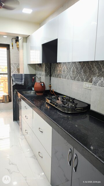 Kitchen in 1.5 BHK Apartment at Hubtown Akruti Orchid Park, Sakinaka – for Rent