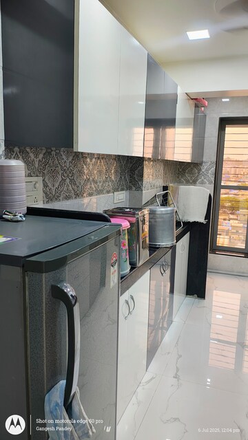 Kitchen in 1.5 BHK Apartment at Hubtown Akruti Orchid Park, Sakinaka – for Rent