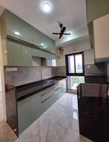 Kitchen in 1 BHK Apartment at Ajmera Boulevard, Malad West – for Rent