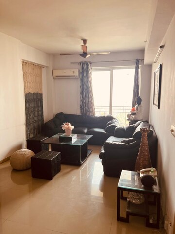 Living Room in 3 BHK Apartment at DLF New Town Heights II, Sector 86 – for Rent