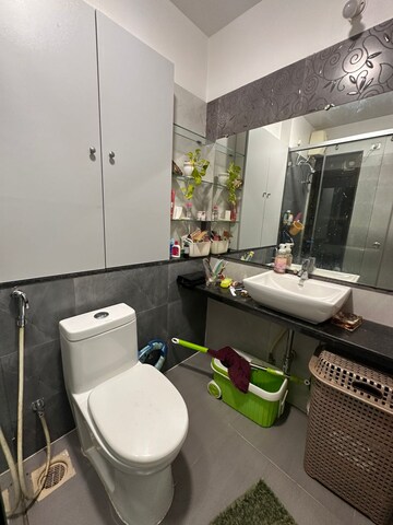 Team Area in 3 BHK Apartment at Acme Ozone, Manpada – for Rent