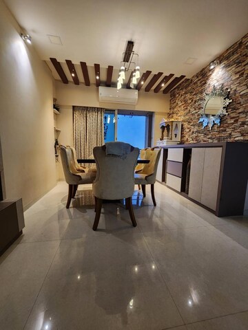 Living Room in 2 BHK Apartment at Gurukrupa Marina Enclave, Malad West – for Rent